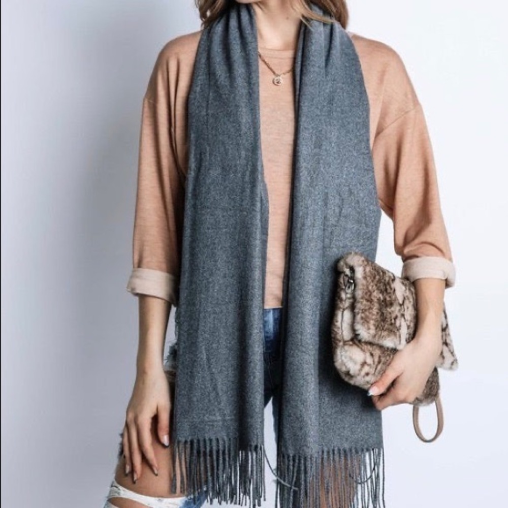 Grey Scarf
